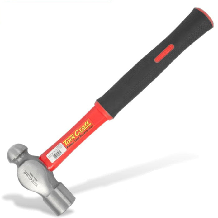 Tork Craft | Hammer Ball Pein 900g (32oz) Fibreglass Handle 310mm & Full Polished Head