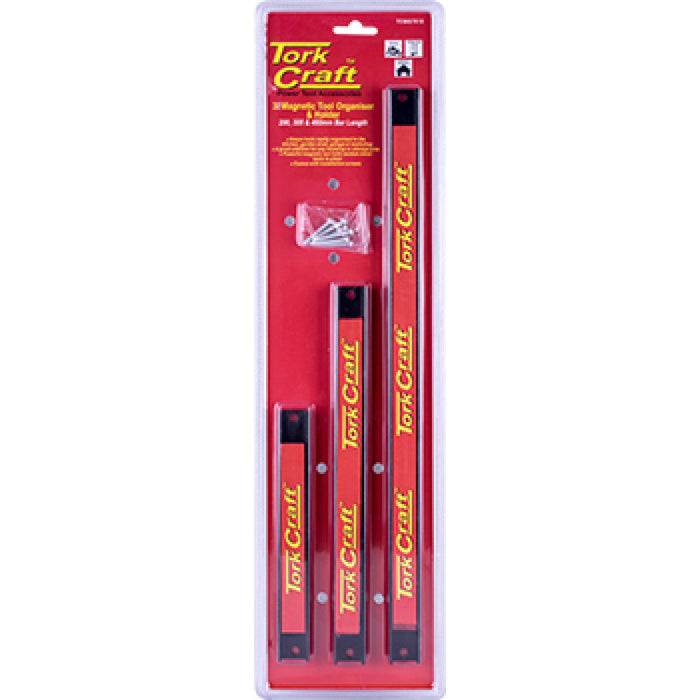 Tork Craft | Magnetic Tool Holder Set 200-305-460mm Bar Length 3Pc