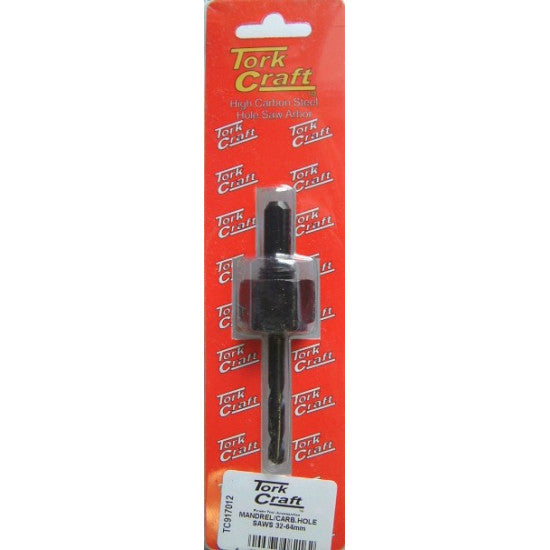 Tork Craft | Mandrel for Carbon Steel Hole Saws 32-86mm