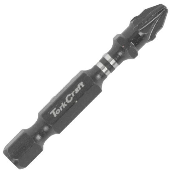 Tork Craft | Power Bit Impact PZ2 x 50mm Bulk PZ2