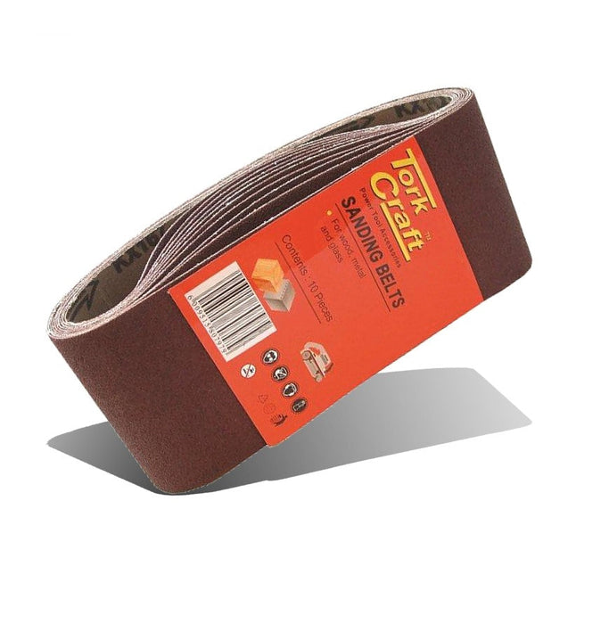 Tork Craft | Sanding Belt 65X410mm 10Pc - Various Grits