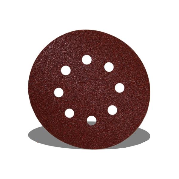 Tork Craft | Sanding Disc 115mm 8 Holes Hook & Loop 10Pc - Various Grits