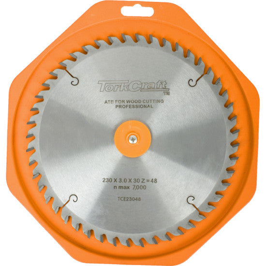 Tork Craft | Saw Blade Euro Tip ATB 230X30/25,4/20/16mm 48T Wood Professional