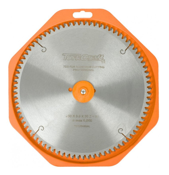 Tork Craft | Saw Blade TCG 250X80T 30/16mm Euro Tip Aluminium Professional