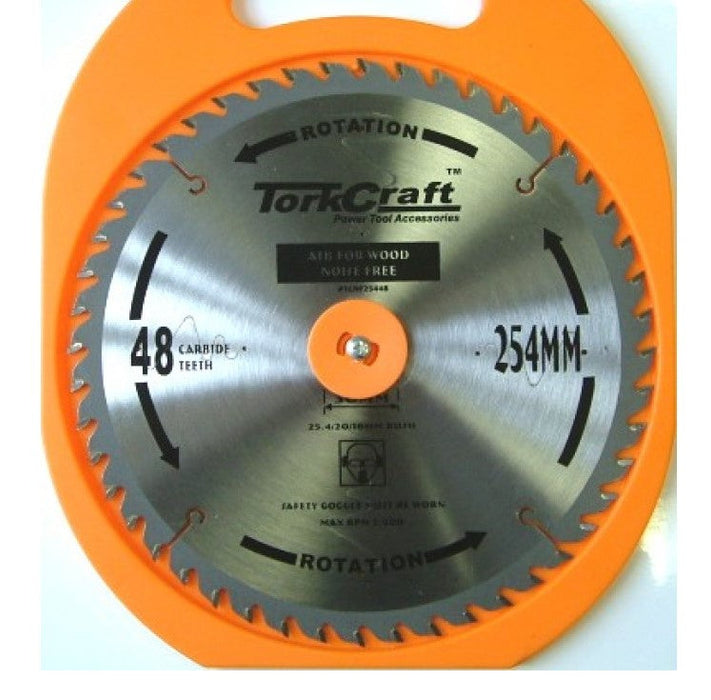 Tork Craft | Saw Blade TCT 254X48T 30/25,4/20/16mm Noise Free