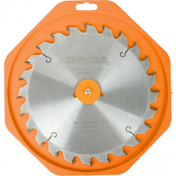 Tork Craft | Saw Blade TCT Euro Tip 230X24T 30/25,4/20/16mm Professional