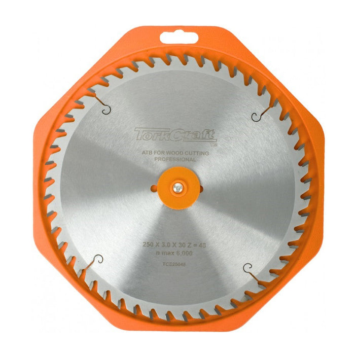 Tork Craft | Saw Blade TCT Euro Tip 250X48T 30/25,4/20/16mm Professional