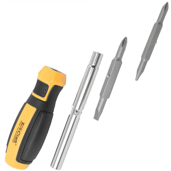 Tork Craft | Screwdriver 6 in 1 & 5m Measuring Tape