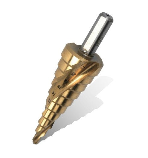 Tork Craft | Step Drill HSS 4-22 X 2mm Spiral