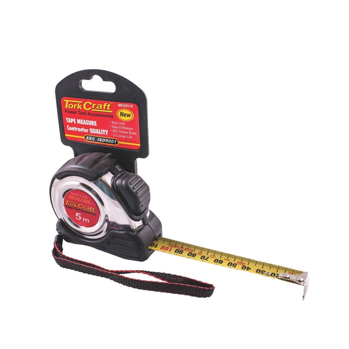 Tork Craft | Tape Measure Self Locking 5m X 19mm