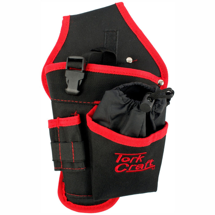 Tork Craft | Tool Pouch 2 pockets with belt clip