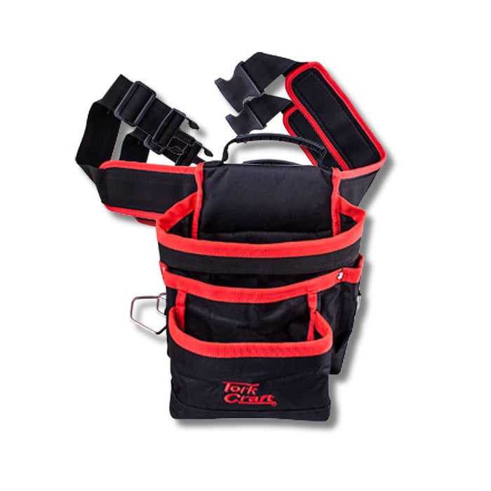 Tork Craft | Tool Pouch Nylon 5 pockets with Belt