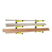 Tork Craft | Wood Rack 3 Level Storage Steel Wall Mount - BPM Toolcraft