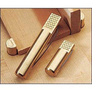 Veritas | Round Bench Dog - Brass (each) - BPM Toolcraft