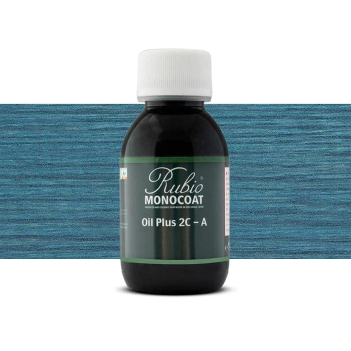 Rubio Monocoat | Oil Plus 2C Gold Label Trend Teal Blue 100ml