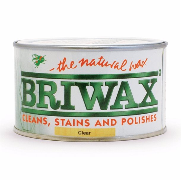 Briwax Natural Finishing Wax, Toluene Free, Clear (Top UK Seller) - BPM Toolcraft