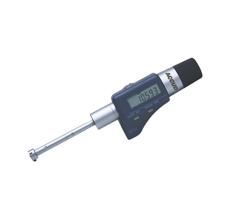 Accud | Micrometer Digital Three Points Internal 25-30mm with Setting Ring