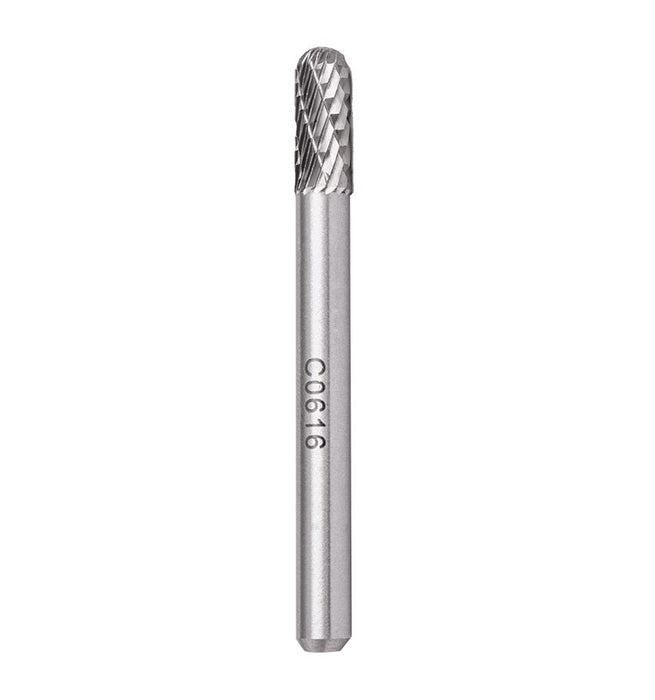 Tork Craft | Rotary Burr Tungsten 6X16X6mm Rnd. Point