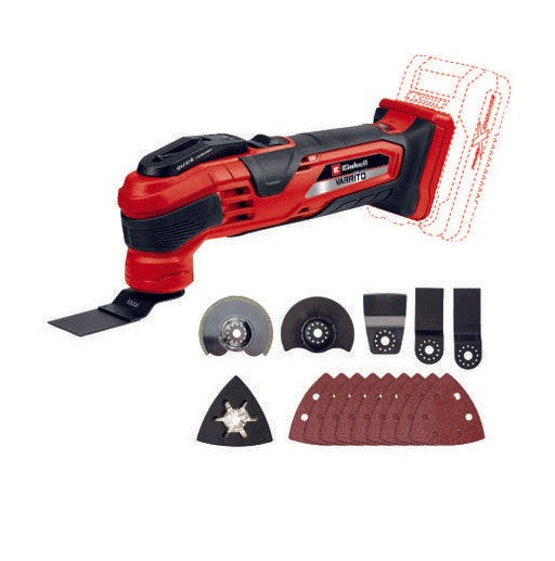 Einhell | Cordless Multi Tool Varrito Incl. Accessories + 2,5Ah Battery Kit